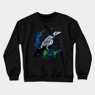 bird skull Crewneck Sweatshirt